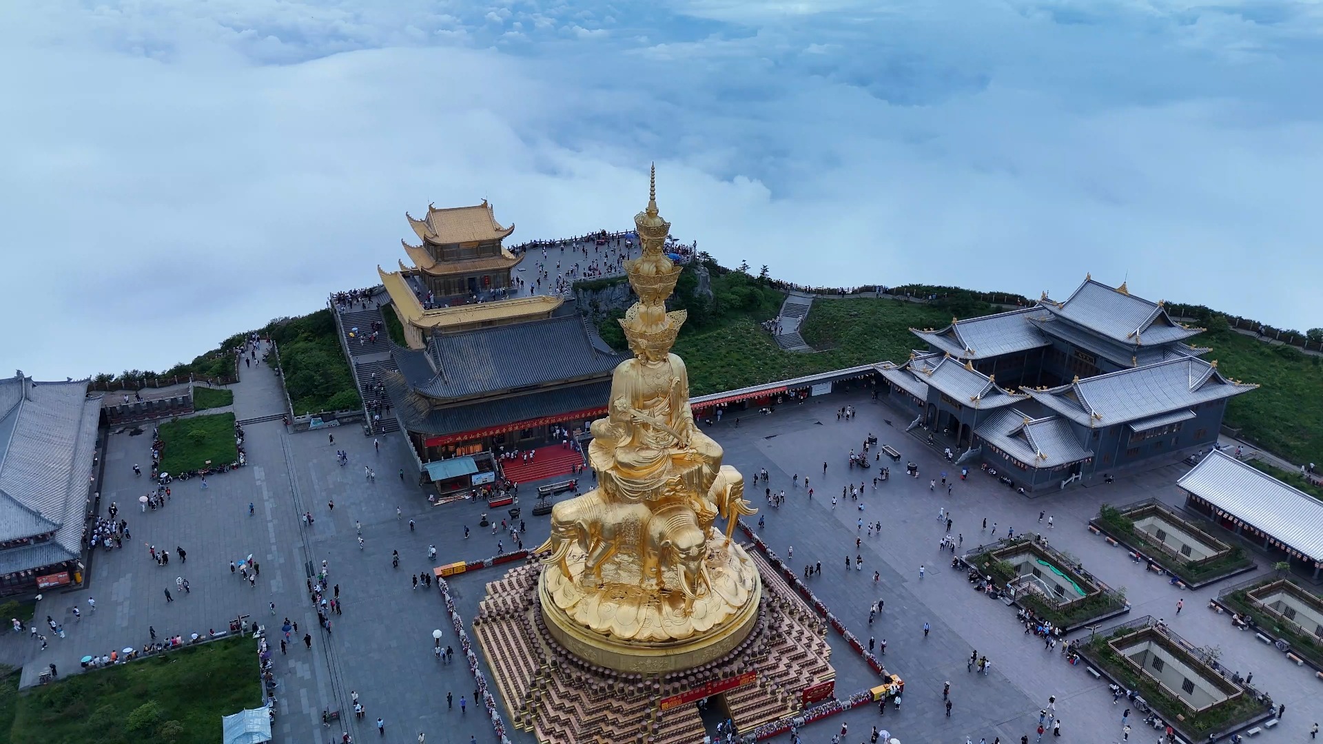 一片云海峨眉山