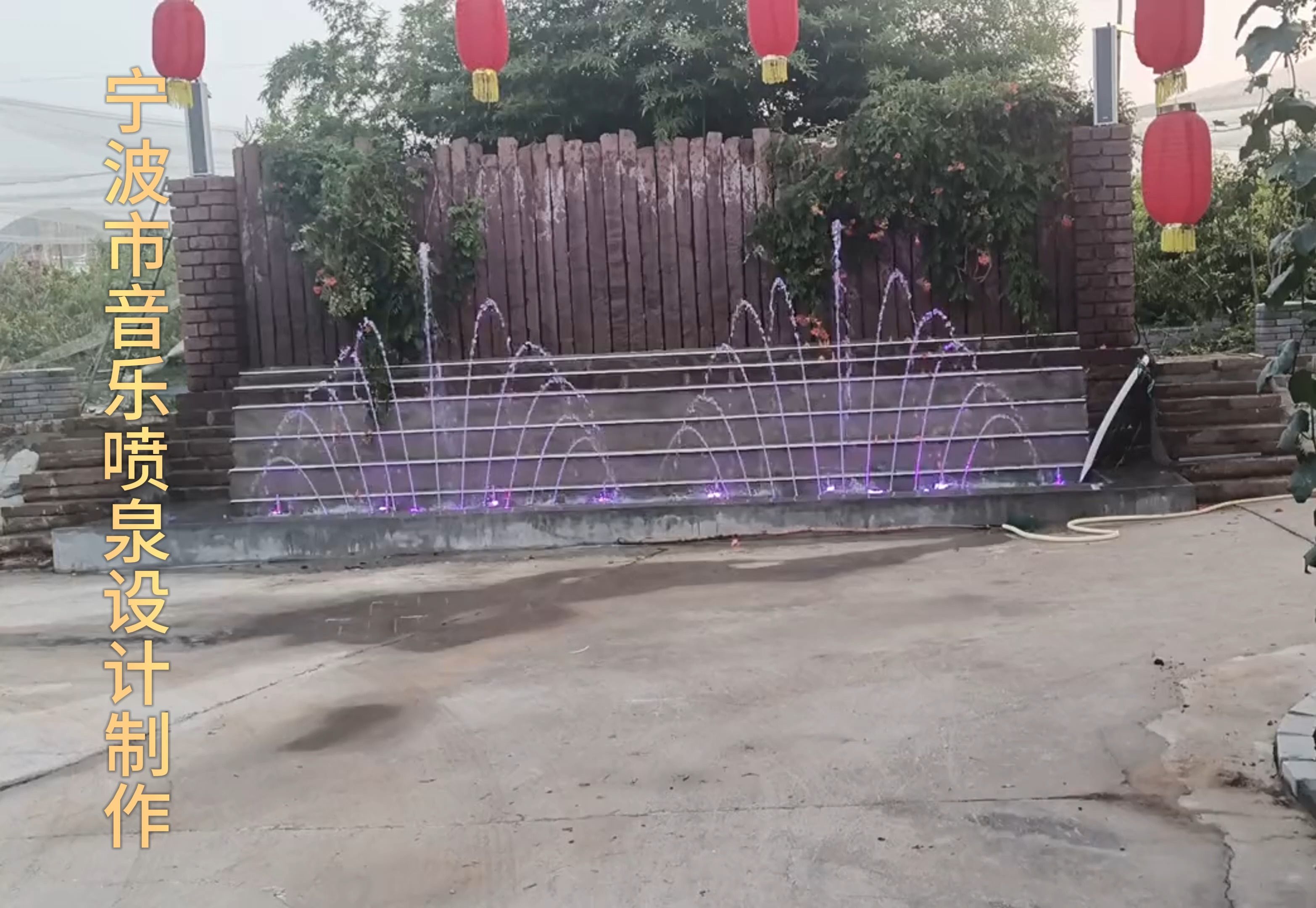 宁波市音乐喷泉 水池喷泉 小型音乐喷泉制作公司
