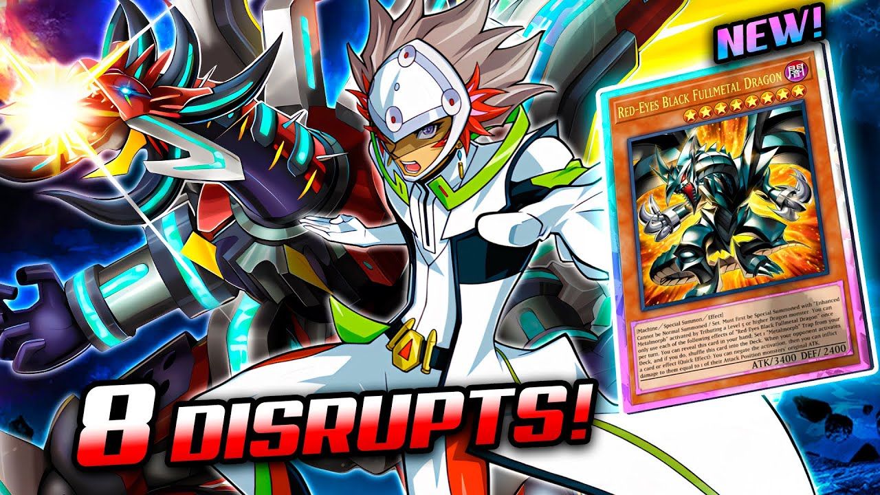 金属真红眼龙link卡组与对局