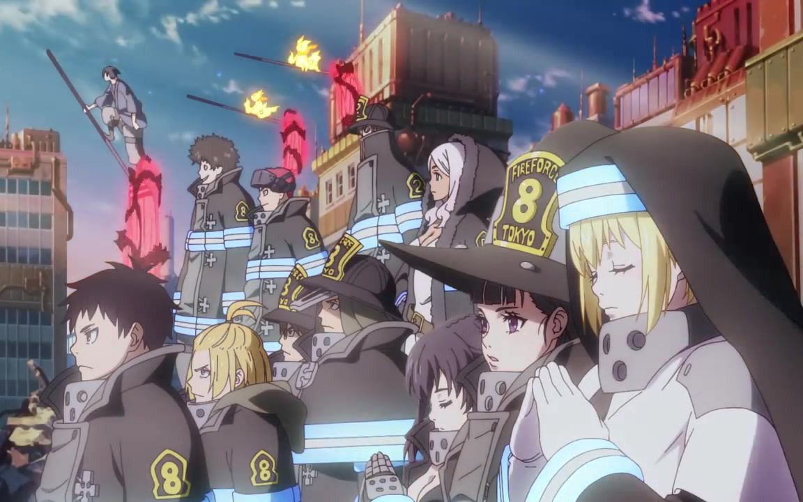 2020年七月新番炎炎消防队二之章第二期无字幕op影像