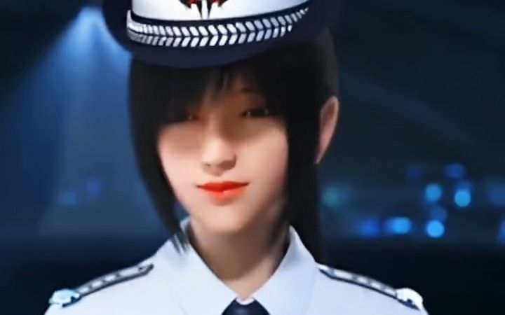 动漫美女 警察系列哔哩哔哩bilibili