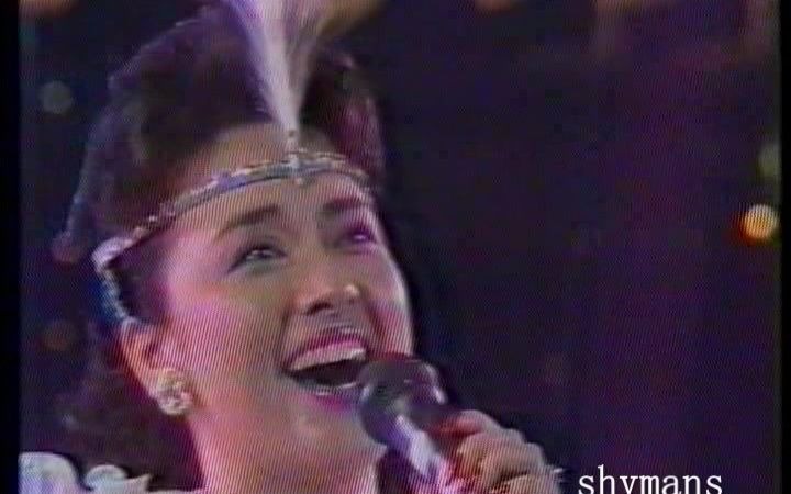 [图]1988.10.22 翁倩玉 祈祷 残缺版 第二届上海电视节开幕式晚会