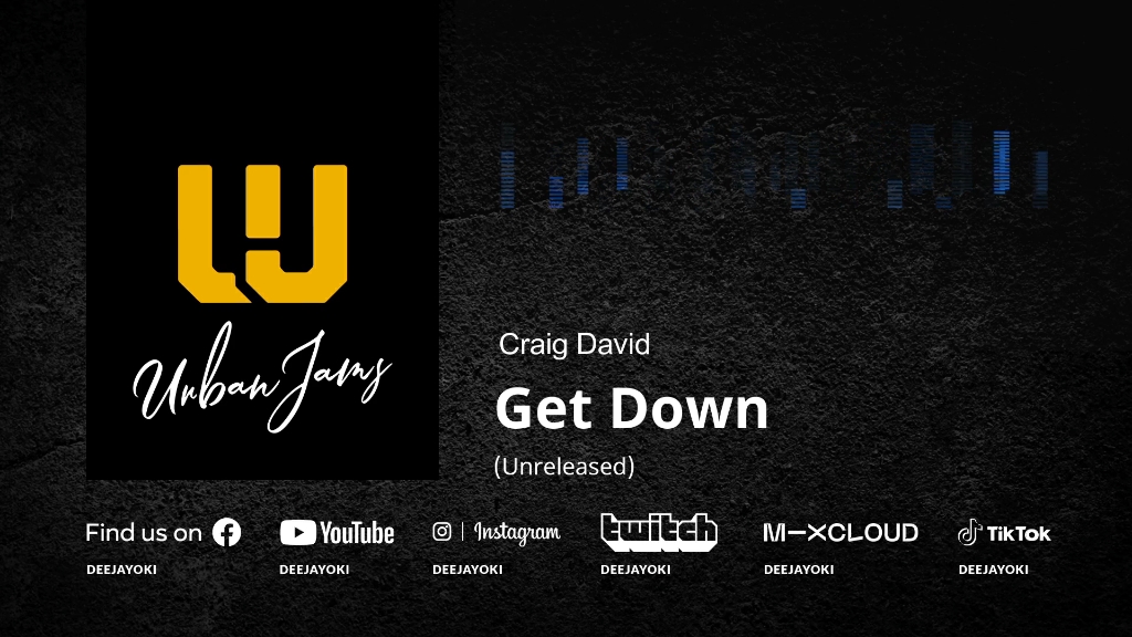 Craig David【未发行单曲】Get Down (完整版) 2024.2.2哔哩哔哩bilibili