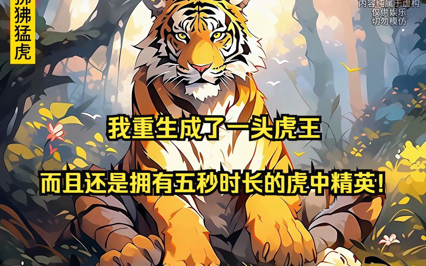 [图]【狒狒猛虎】我重生成了一头虎王，而且还是拥有五秒时长的虎中精英!