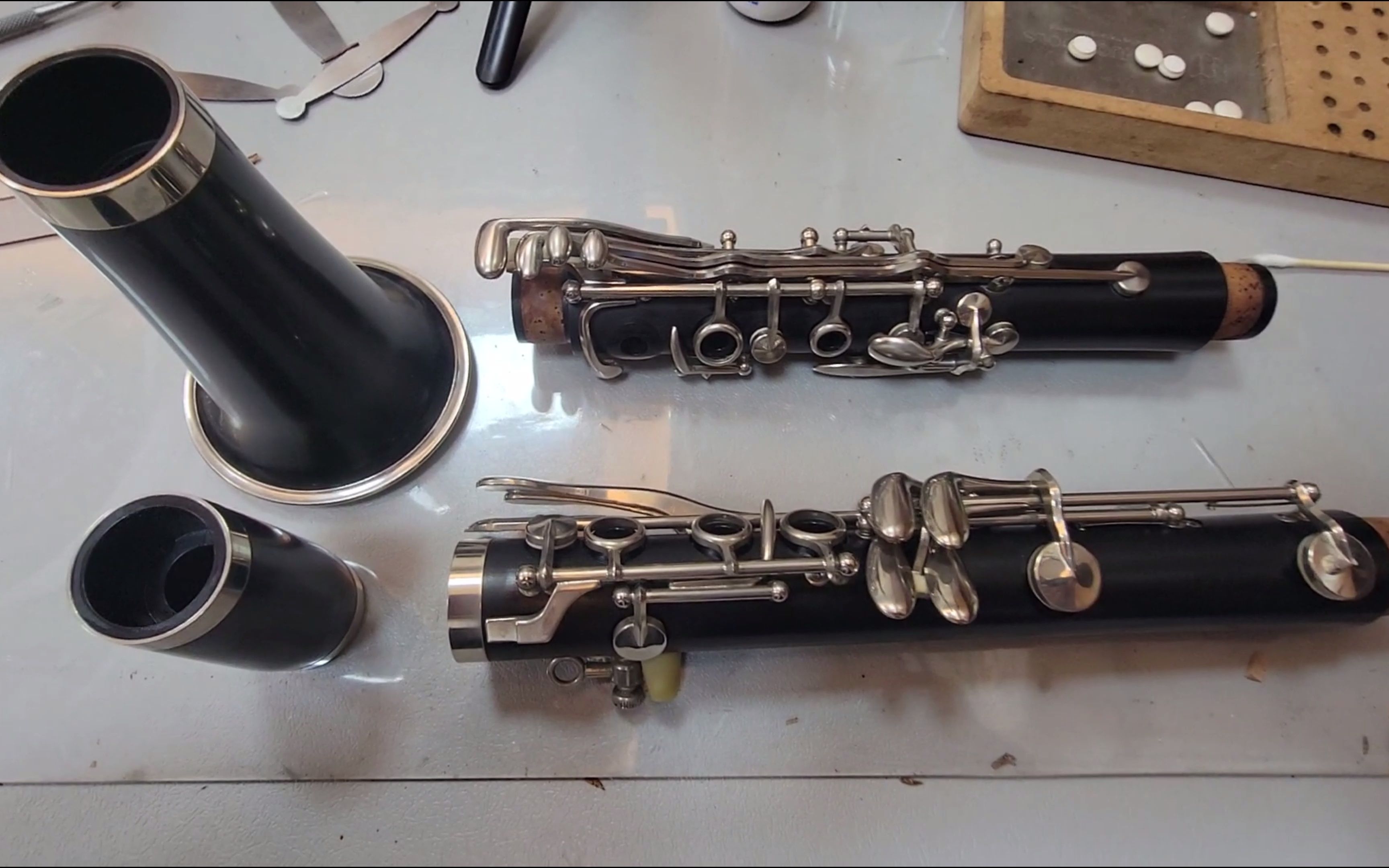 jupiter杰普特单簧管保养调试【乐器维修】【4k】