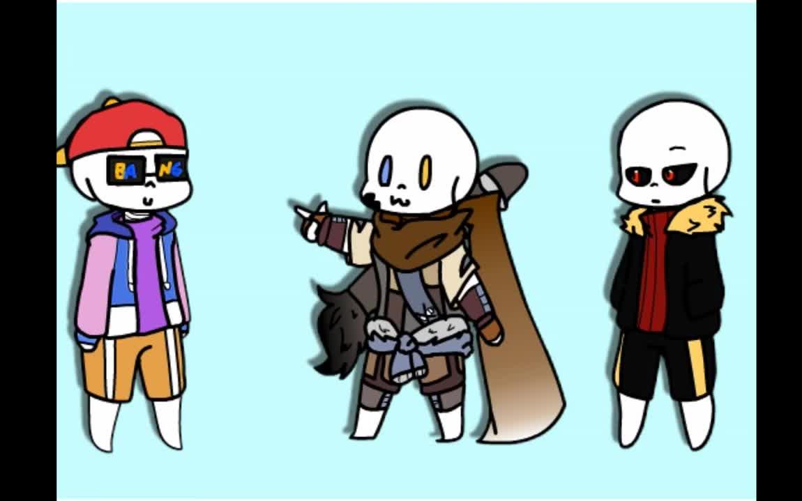 undertaleaubangbangbanganimationmemeinksans