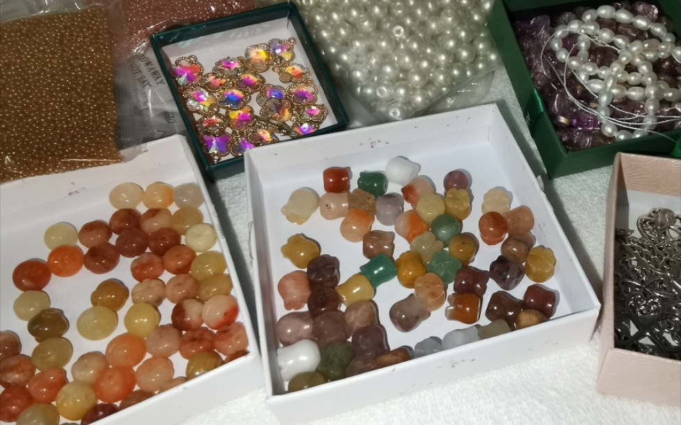 出l材料瑕疵天然石珍珠超优米珠琉璃88包邮非偏远