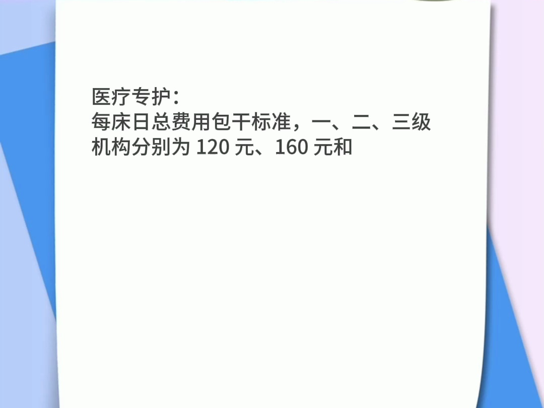 一分钟带你了解居民长期护理保险哔哩哔哩bilibili