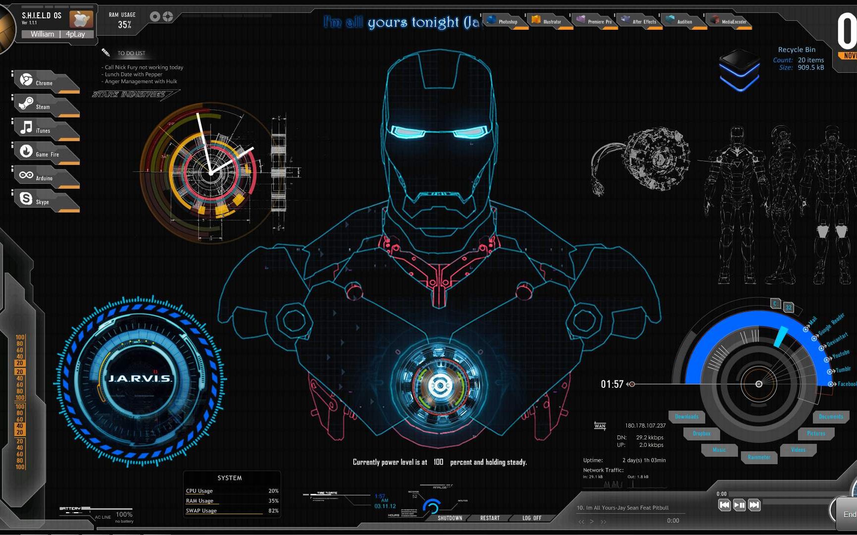 【快捷指令制作贾维斯充电语音教程】