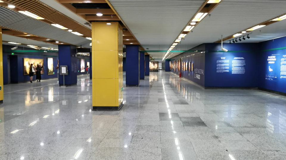 【4k60fps】上海地铁龙华中路站"地铁遇上普拉多"展览体验