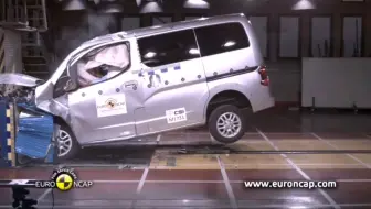 E-NCAP 日产NV-200 Nissan Evalia 2013碰撞测试
