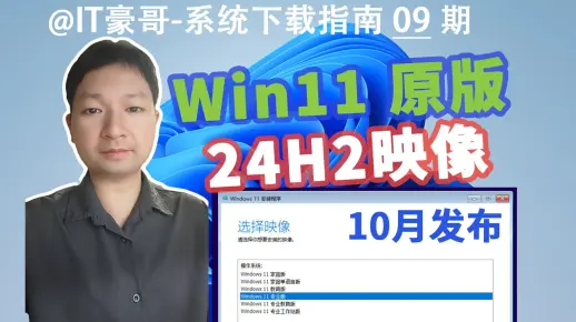 24H2映像公布！Win11 24H2 官方正式版！(消费者版/专业版、商业版/企业版、家庭中文版、26100.1742)