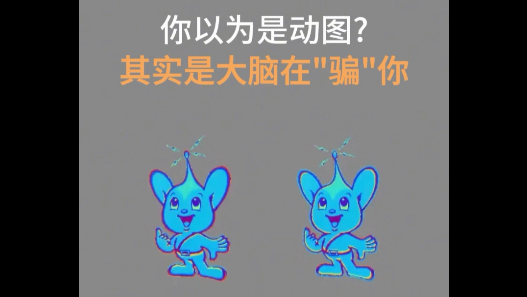 是什么让它们看起来仿佛在动？