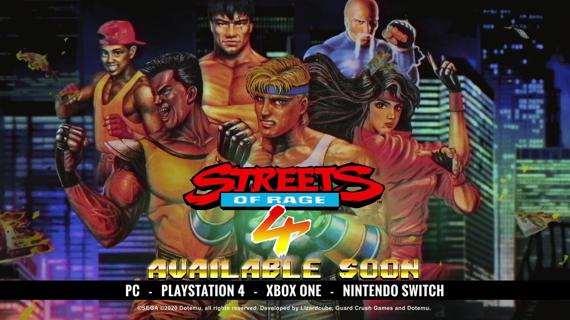 [图]Streets of Rage 4 - Retro Reveal