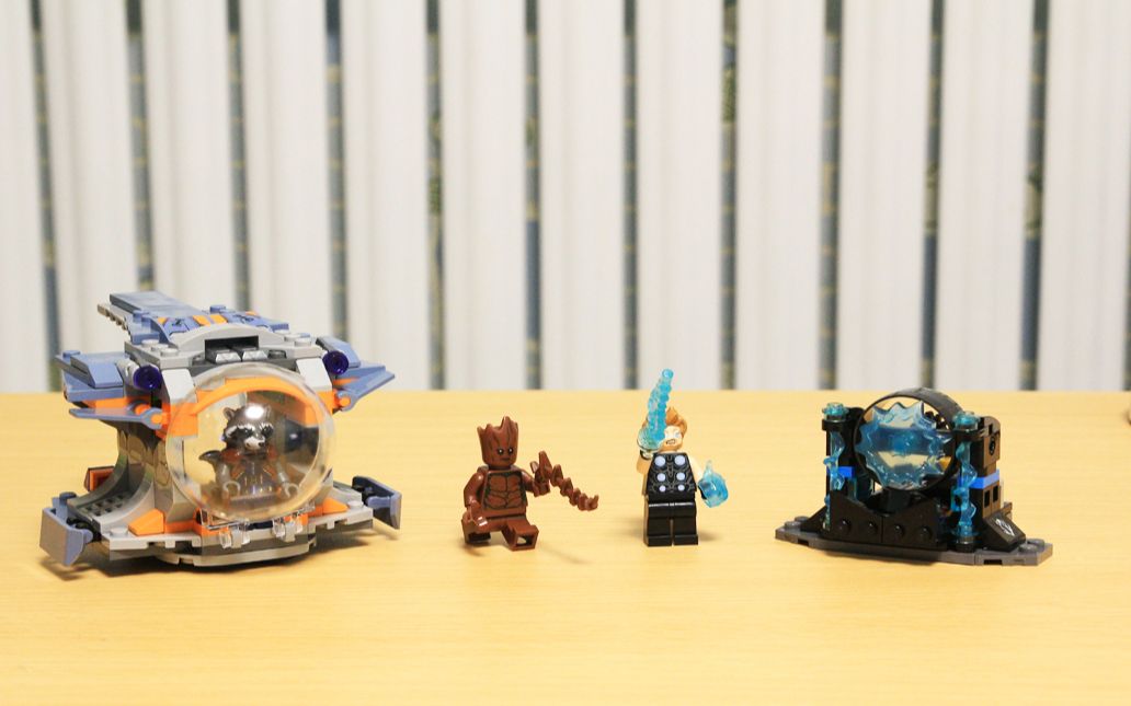 乐高76102雷神武器搜寻记拼装展示_哔哩哔哩_bilibili