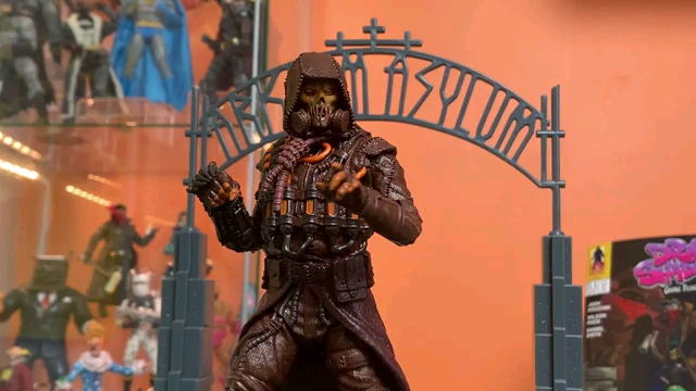 麦克法兰蝙蝠侠阿卡姆骑士稻草人开箱评测