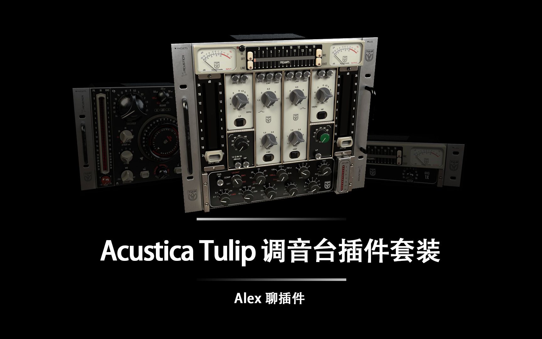 Acustica Tulip 调音台插件套装  来自郁金香国度的稀有设备哔哩哔哩bilibili