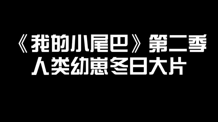 我的小尾巴2:人类幼崽冬日大片来啦!!|邓泽鸣&Simi|王睿涵&心儿|池亿&一一|聂泽宁&安安哔哩哔哩bilibili