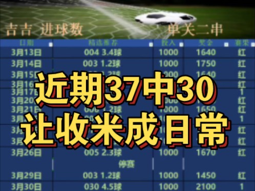 吉吉进球数今日推荐,昨日稳稳拿下,今日继续冲击四连红哔哩哔哩bilibili