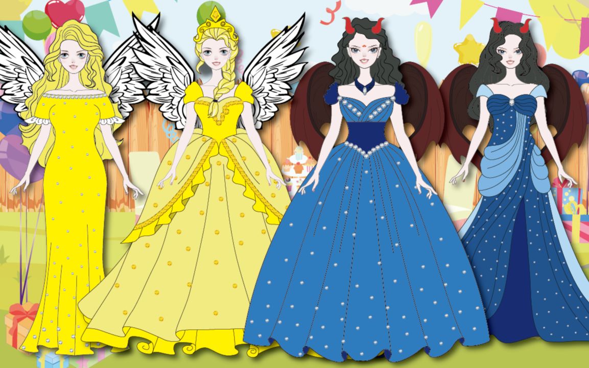 手工剪纸动画:公主的生日宴会!