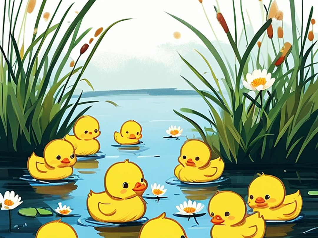 儿童早教益智儿歌《数鸭子》原创版