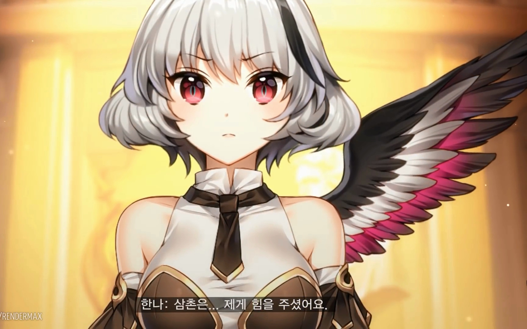 《萌兽学院(arpiel)》暗黑弓手汉娜(hanna)角色gmv