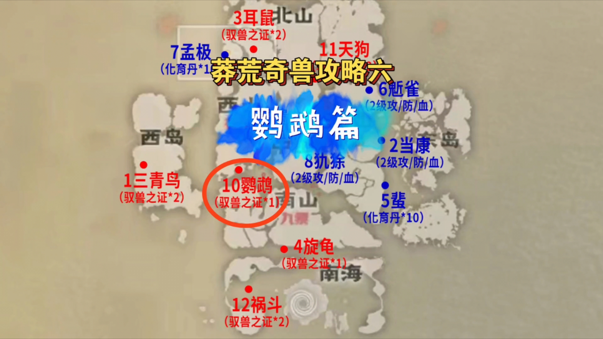 熊猫 白泽即可通关,千年部位无需特质,套公式10分钟拿捏