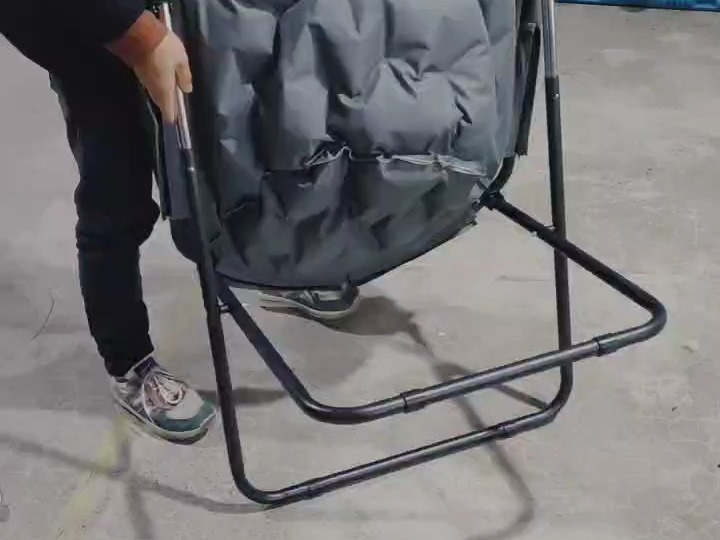 羿翔折叠椅圆椅收纳视频