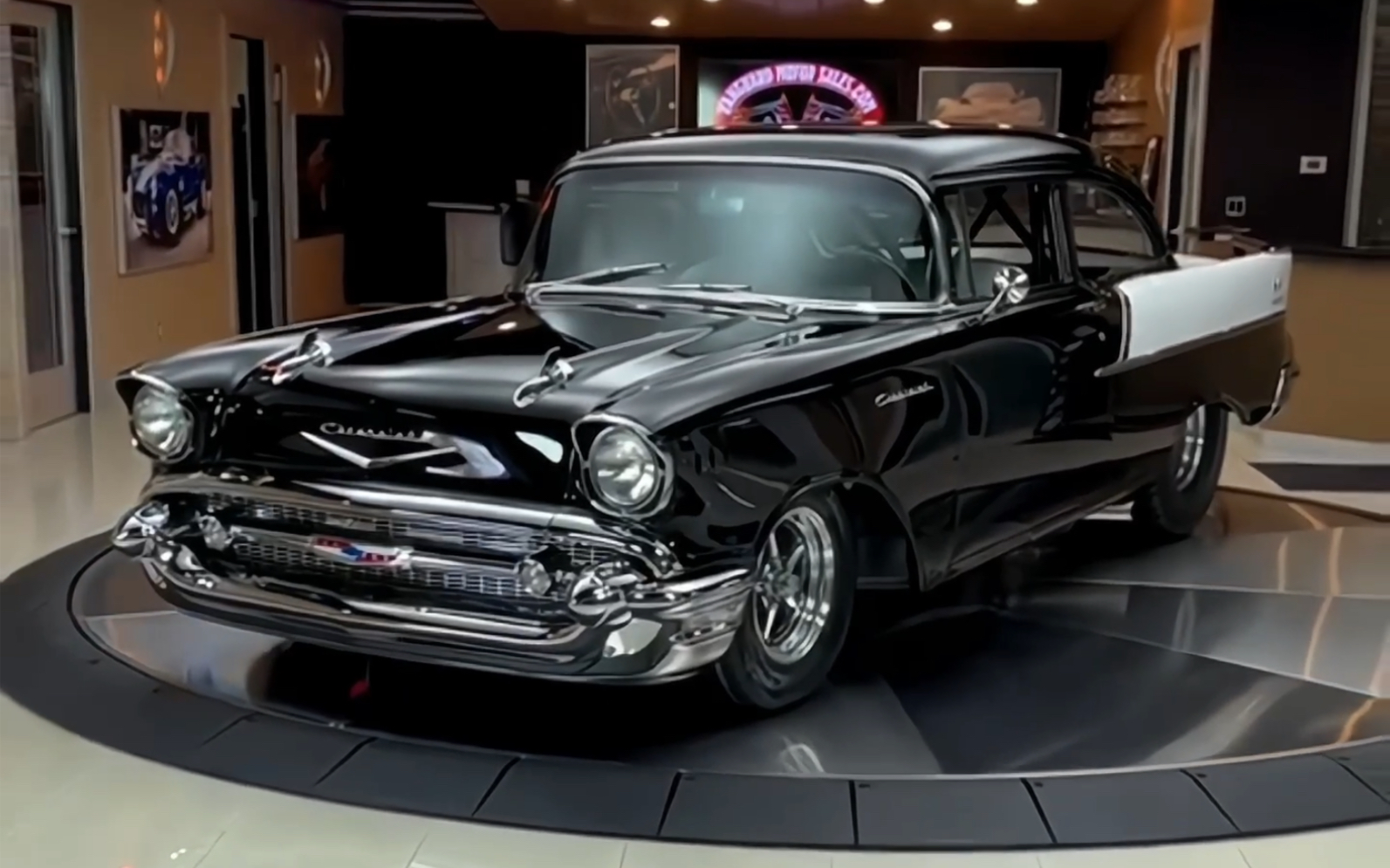 沉浸式体验 经典老车 1957年雪佛兰150.