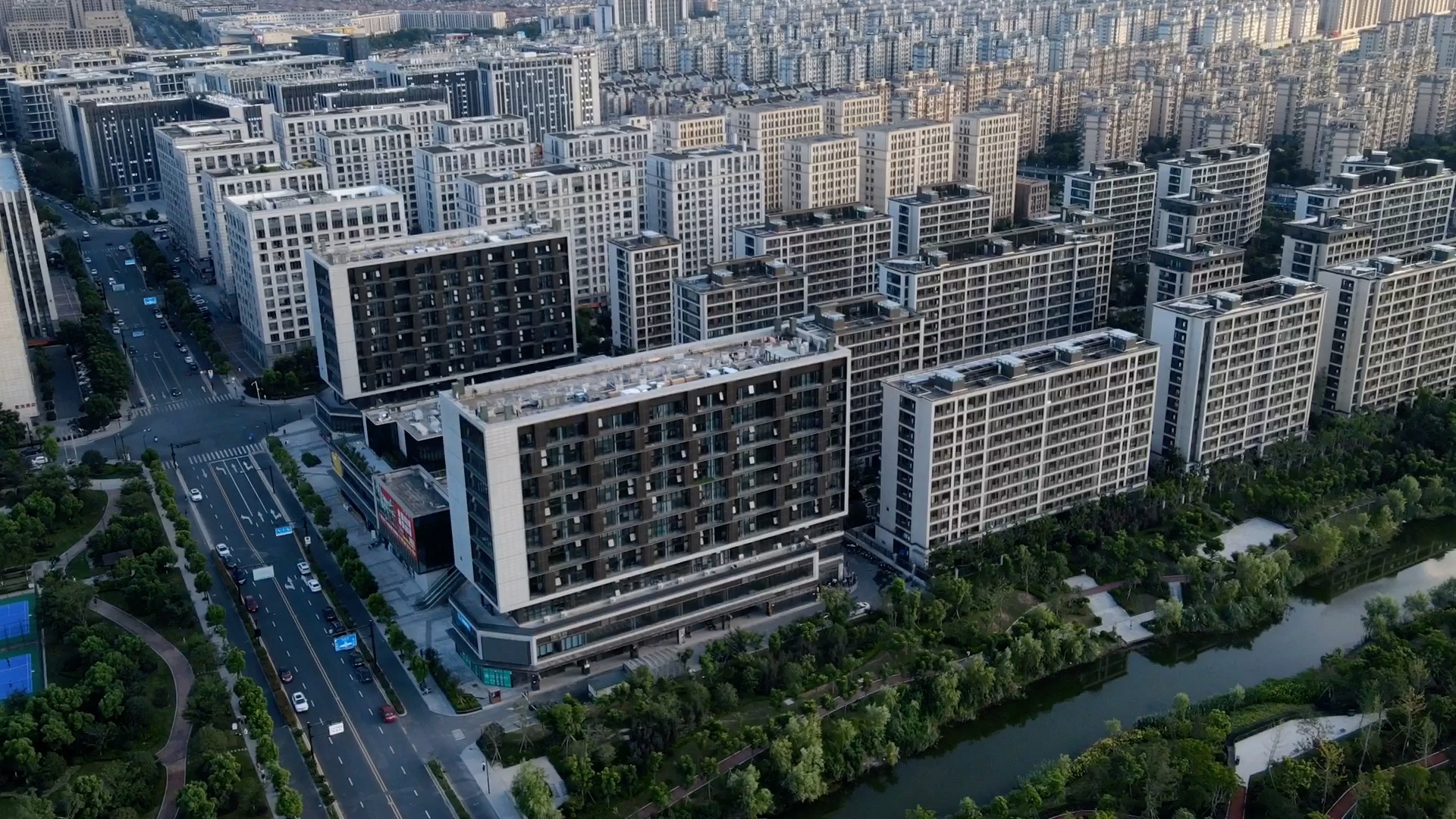 杭州-五常地铁站延时