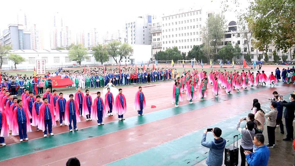 【开幕式慢递】江西师大附中第63届田径运动会育华高二年级方阵表演哔哩哔哩bilibili