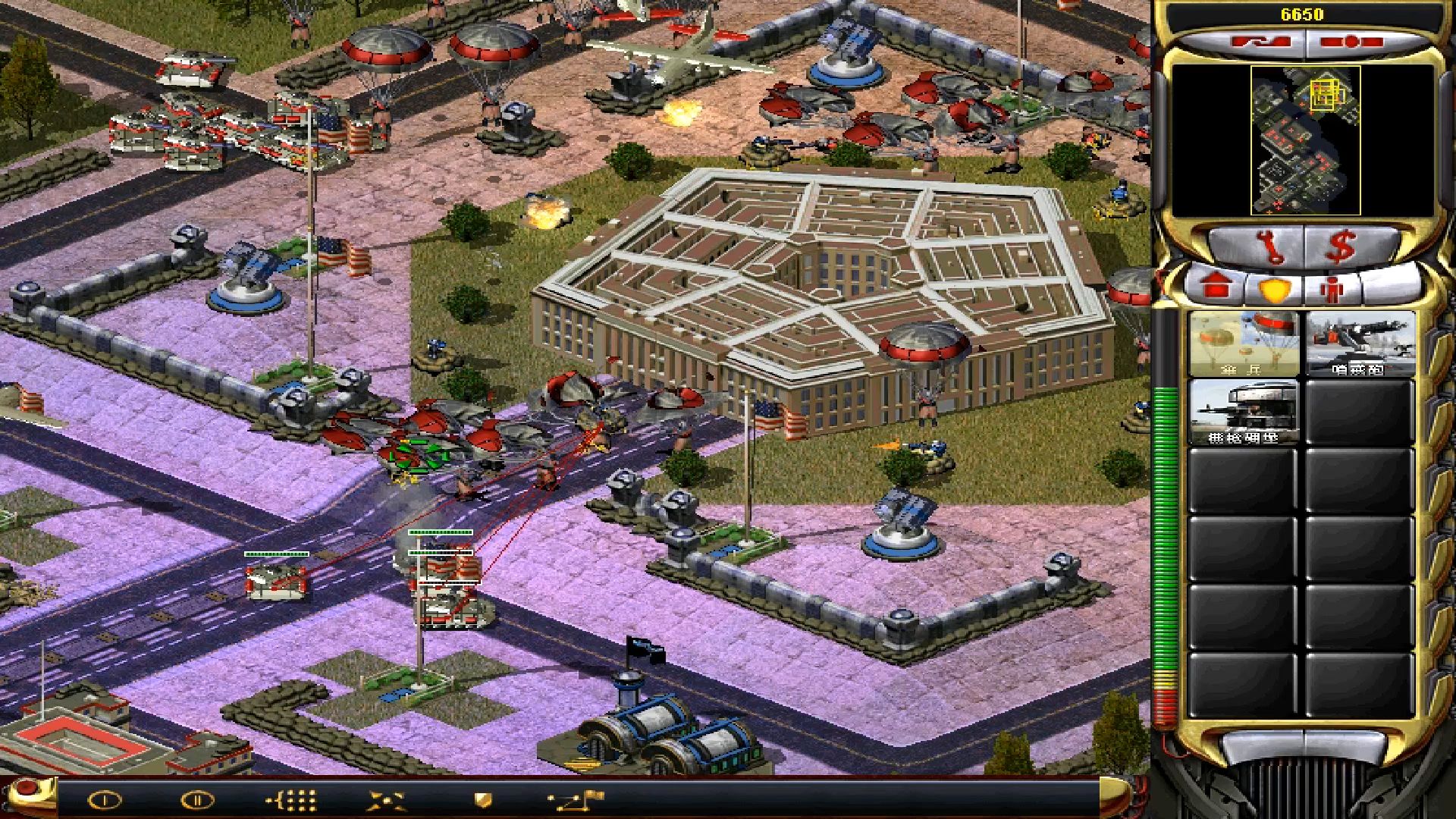 红色警戒2苏军第一关