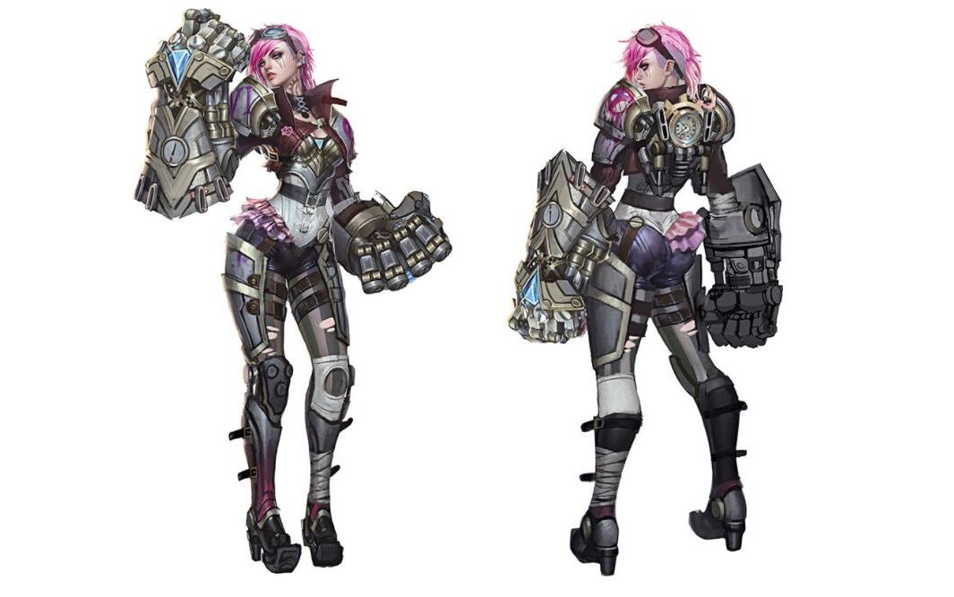 lol手游里的霸王女拳!