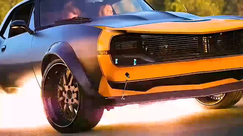 大黄蜂:好像谁不会一件变装一样,看我变个兰博基尼!