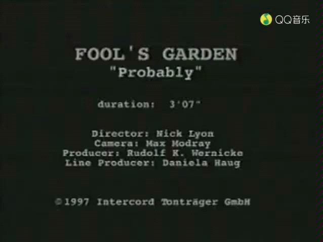 Fool's Garden《Probably》哔哩哔哩bilibili