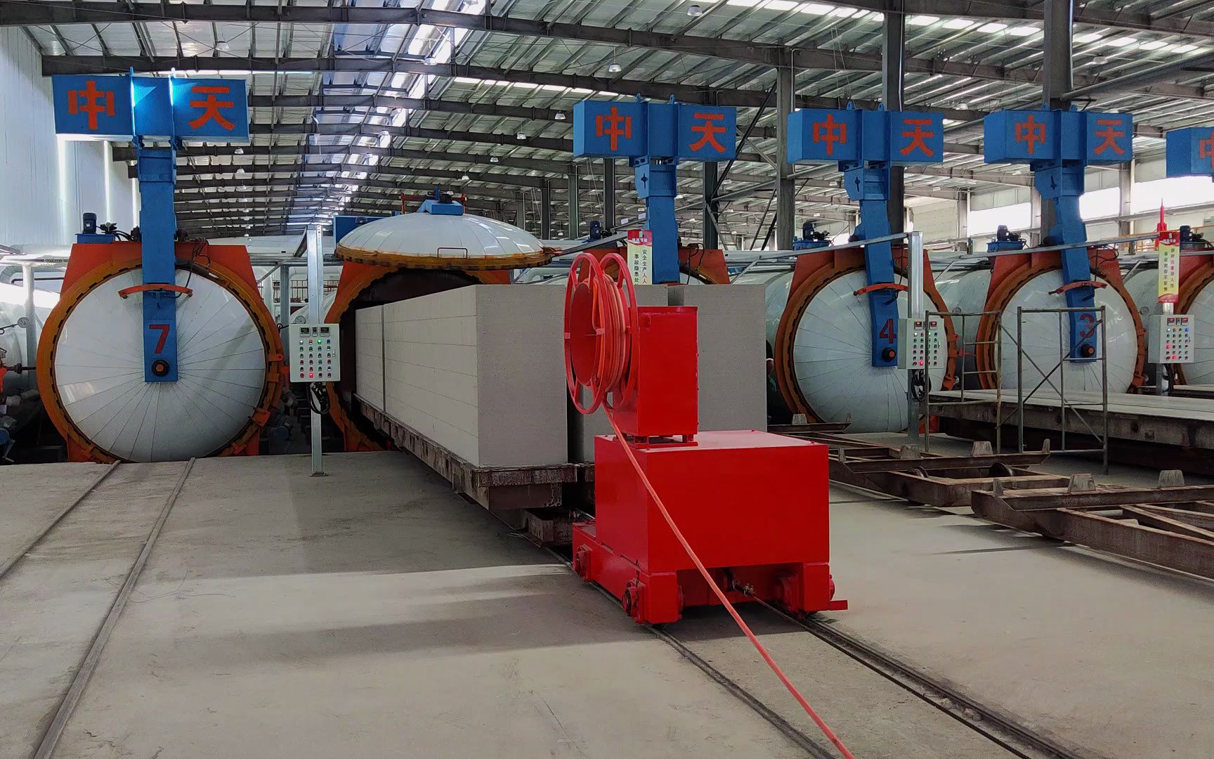 加气块设备 天意机械alc板生产线 蒸压加气砌块生产设备