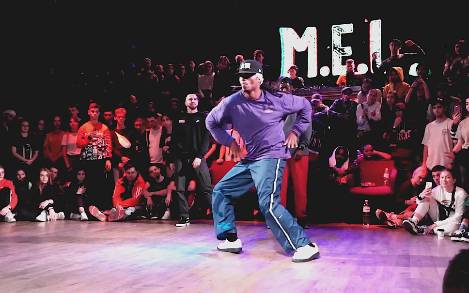 法国hiphop老炮niako裁判表演 @hip-hop vibe battle 2019_哔哩哔哩