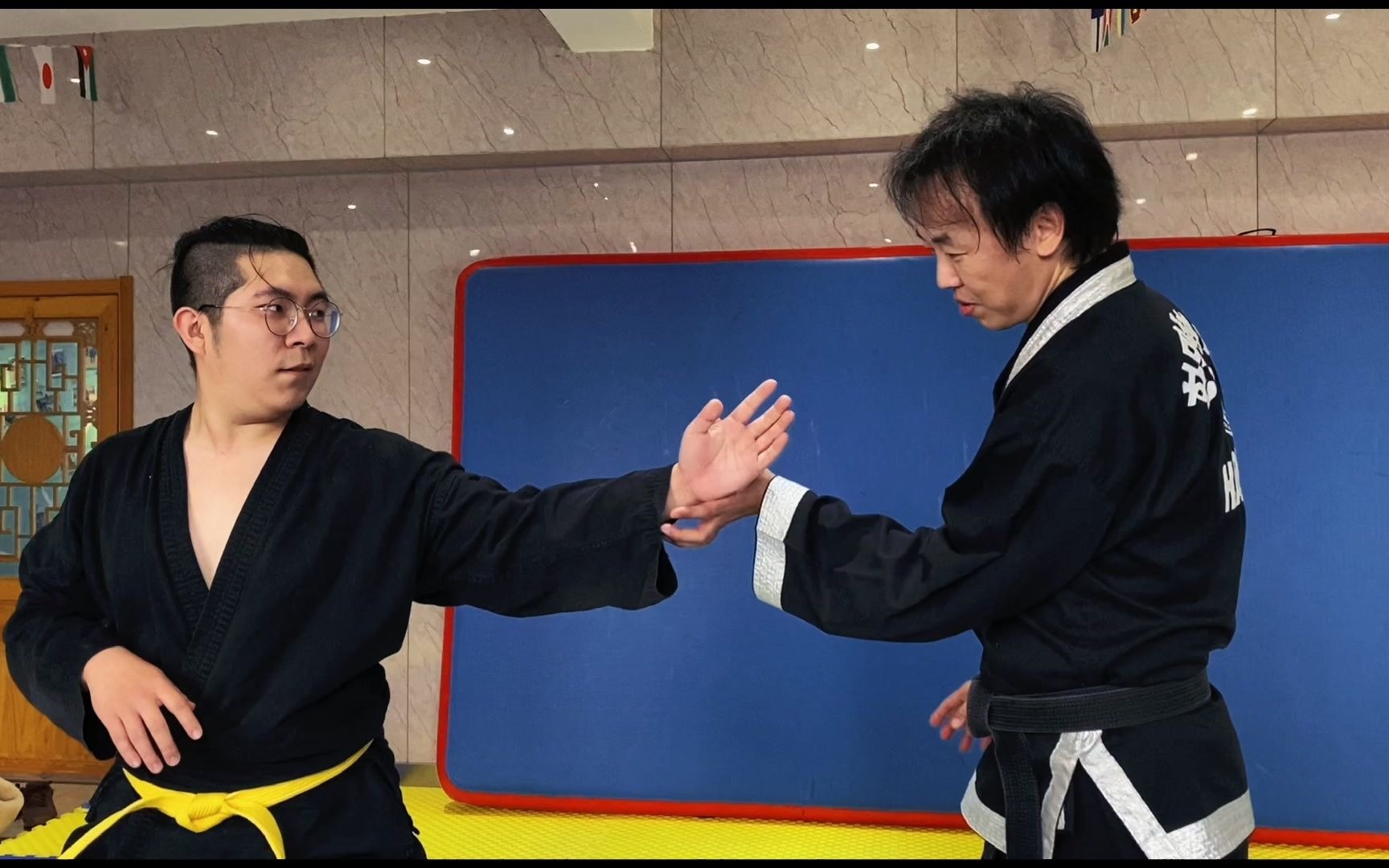 活动作品韩式合气道教学202101b擒拿基本功008