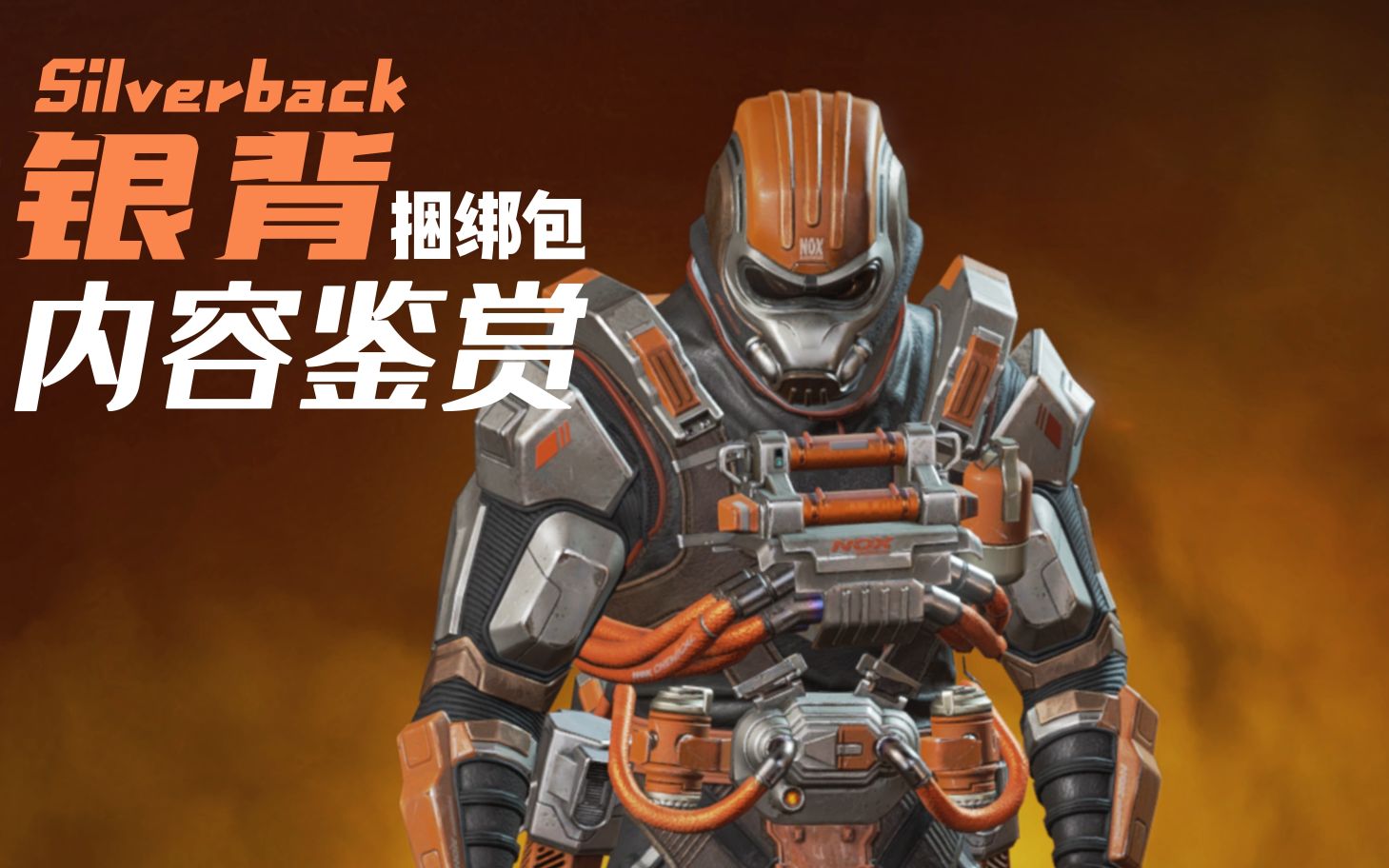 《Apex legends》侵蚀传说品质皮肤 银背(Silver Back) 展示