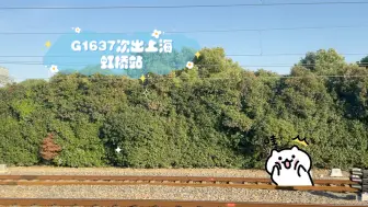 Tải video: 【珍贵资源】G1637次（上海虹桥-厦门北）出上海虹桥站（车内视角），本务CR400AF-Z-2300+2299