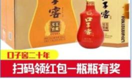 整箱4瓶红包版口子窖20年兼香型50度500ml白酒安徽口子窖酒二十年【食品】哔哩哔哩bilibili