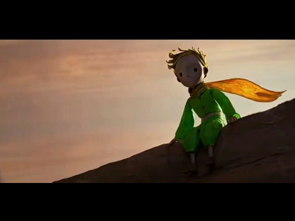 小王子the little prince(5)小王子决定离开地球,回到他的玫瑰身边