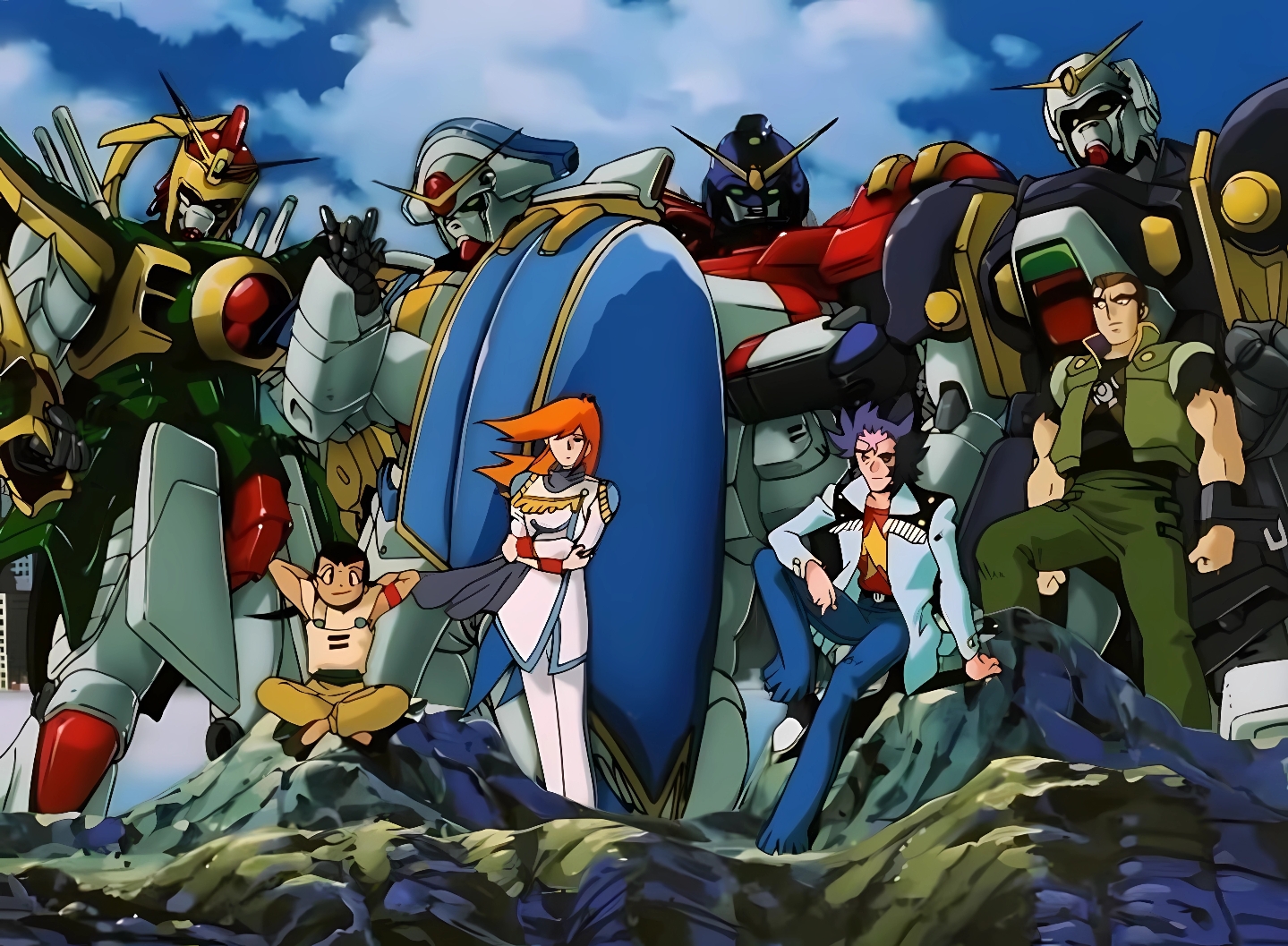 机动武斗传g高达 在我的夢裡(粤语)