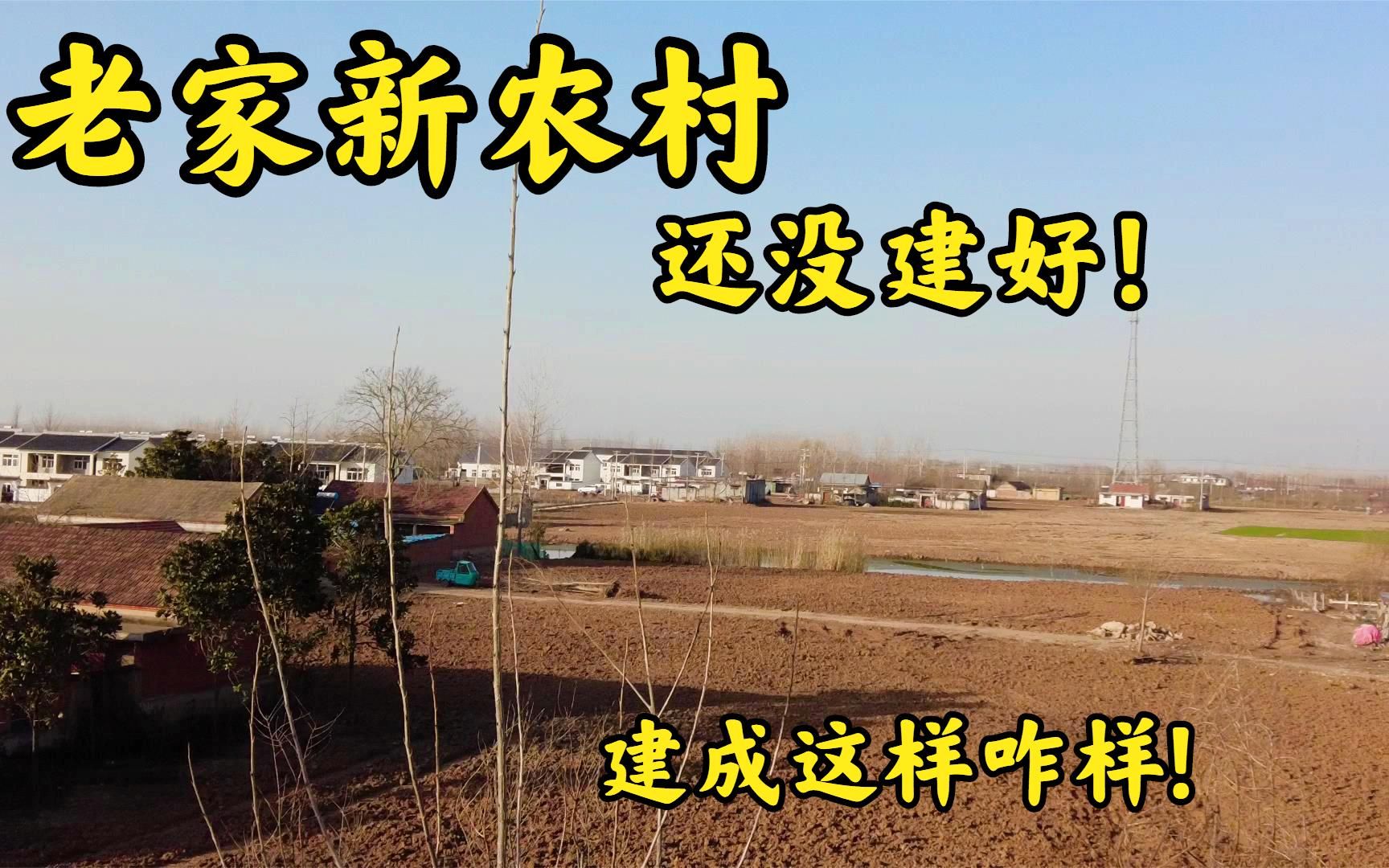 老家新农村还没建好,建成这样是不是也挺好,去村里看看!!!哔哩哔哩bilibili