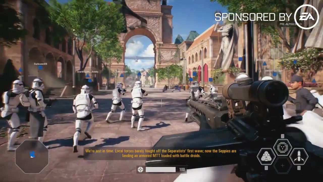 [图]【游戏宣传】《星球大战-战场前线2 Star Wars- Battlefront ll》多人模式精华!!