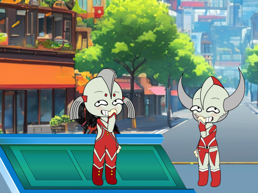 小怪兽快把小奥母放下来