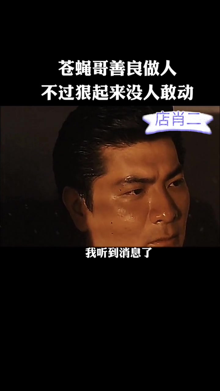 活动作品苍蝇哥狠起来没人敢动人也有善良的时候