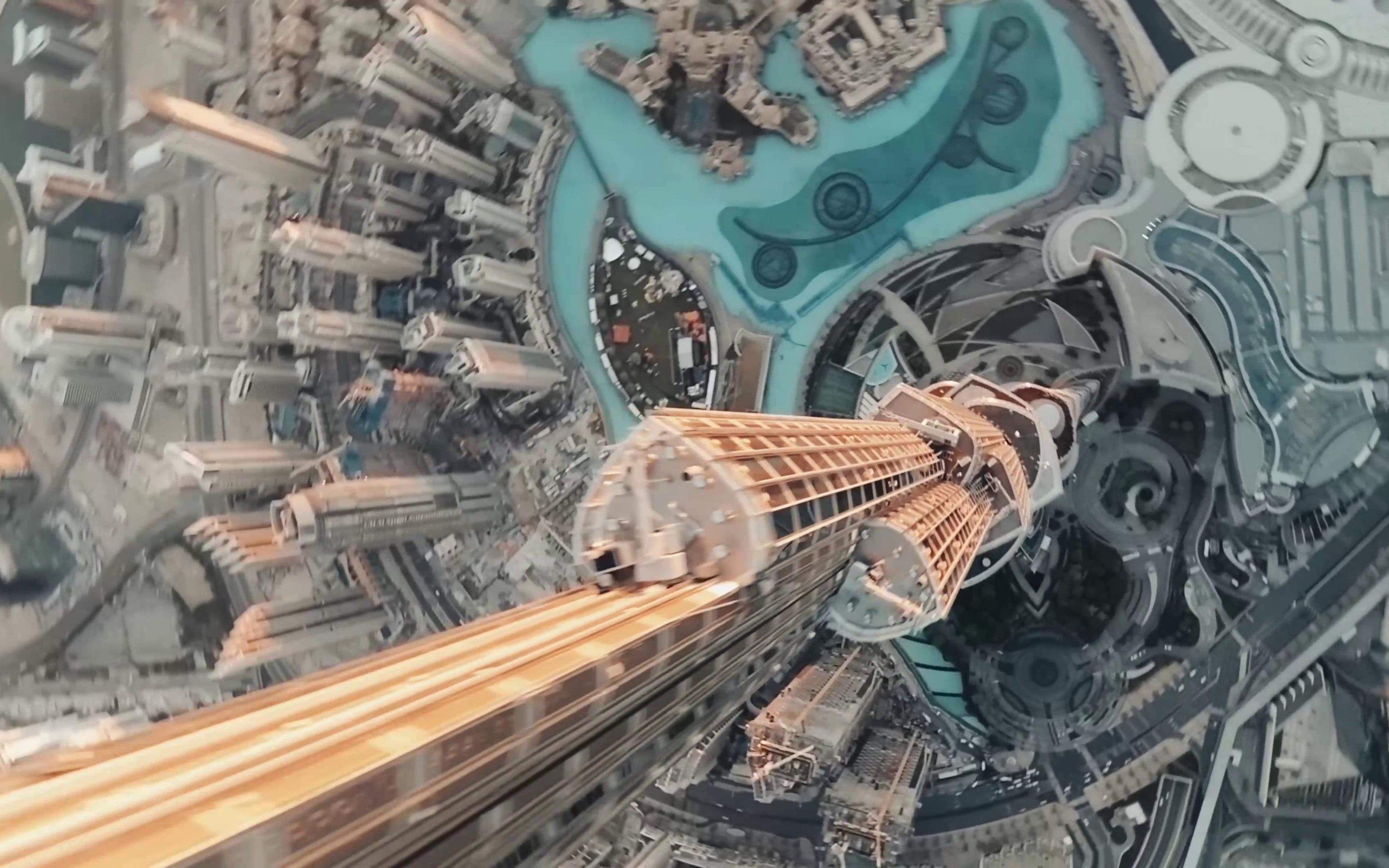 【4K】迪拜阿利法塔 - Diving the Tallest Building in the World
