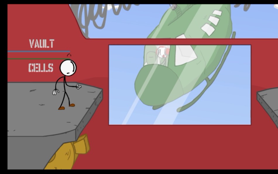 亨利火柴人    亨利:查理你别过来呀!