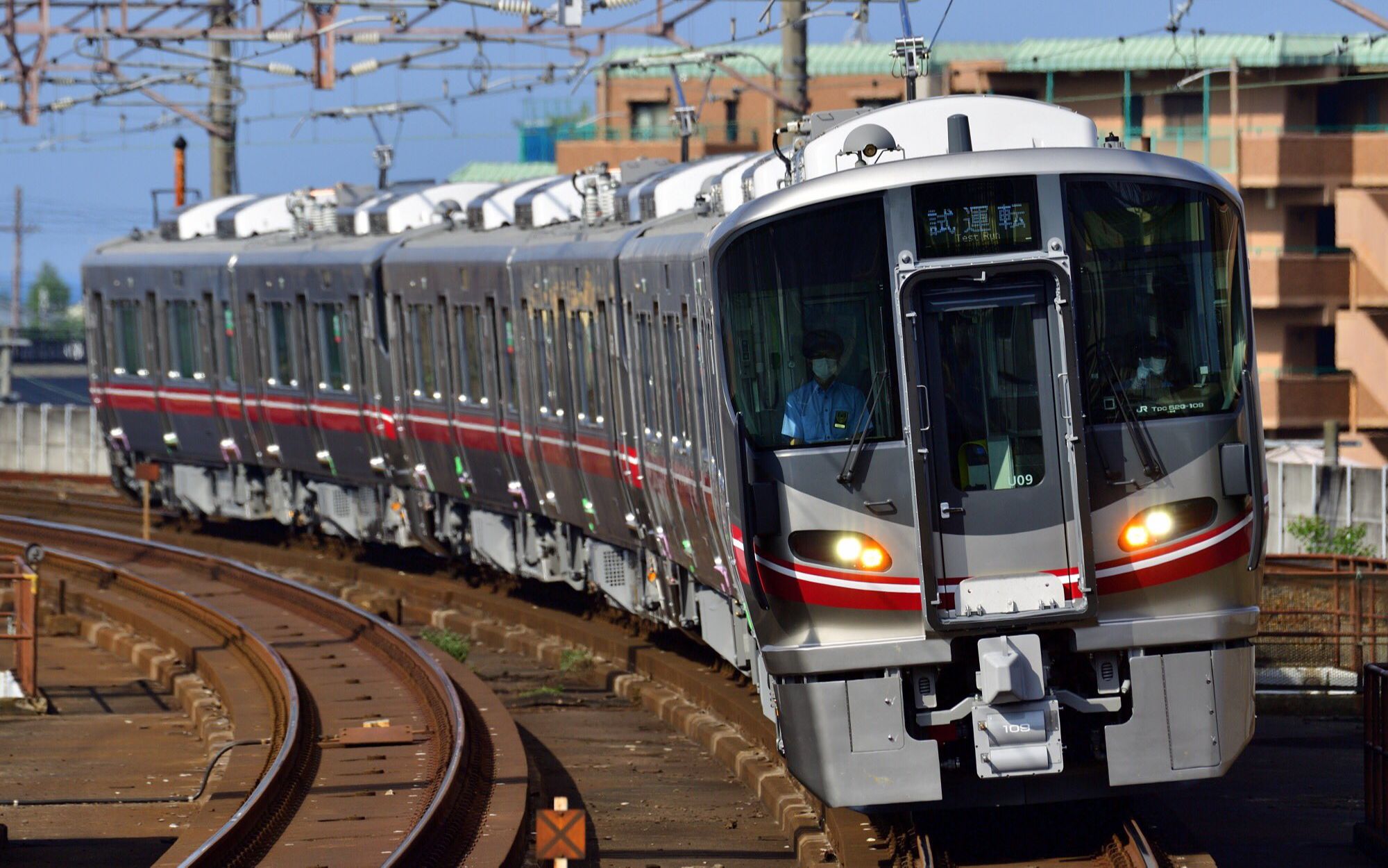 【前面展望】能登半島へ jr西日本七尾線 金沢→七尾【速度計99マッ